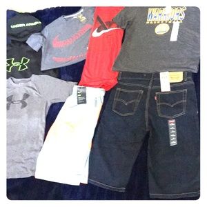 Youth XL LOT Boys, Underarmour, Nike & Levi’s 👌